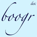 Écran Boogr Doc pour l'extension Chrome web store dans OffiDocs Chromium