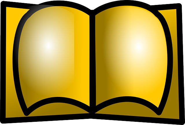 Free download Book Open Gold - Free vector graphic on Pixabay free illustration to be edited with GIMP free online image editor