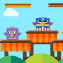 Schermata di gioco Bouncing Birds per l'estensione Chrome Web Store in OffiDocs Chromium