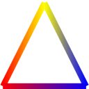 Tela de triângulo saltitante para extensão Chrome web store em OffiDocs Chromium