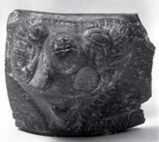 Free picture Bowl fragment with the head of a ram to be edited by GIMP online free image editor by OffiDocs
