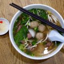 Bowl of pho with vinegar  screen for extension Chrome web store in OffiDocs Chromium