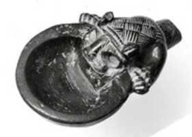 Free download Bowl with a handle in the form of the forepart of a lion free photo or picture to be edited with GIMP online image editor