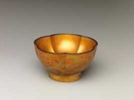 Free download Bowl with with Design of Pine, Bamboo, and Cherry Blossom free photo or picture to be edited with GIMP online image editor