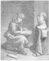 Free download Boy Drawing a Bust of the Roman Emperor Vitellius free photo or picture to be edited with GIMP online image editor