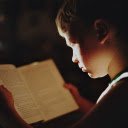 Free download Boy Reading Book -  free illustration to be edited with GIMP free online image editor