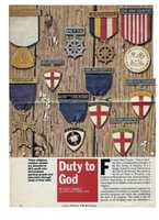 Download gratuito Boy Scouts of America Duty to God Religious Emblem Medals, gennaio-febbraio 1985, Scouting Magazine. foto o immagini gratuite da modificare con l'editor di immagini online GIMP