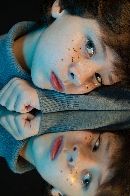 Free download boy teen baby portrait reflection free picture to be edited with GIMP free online image editor