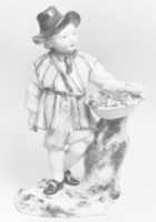 Free download Boy with a basket of flowers free photo or picture to be edited with GIMP online image editor