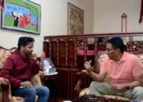 Free download BP Sah with Saratsingh bhandari free photo or picture to be edited with GIMP online image editor
