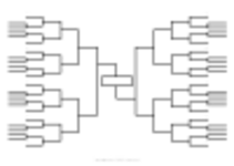Free download Bracket - Single elimination (Writer, landscape) DOC, XLS or PPT template free to be edited with LibreOffice online or OpenOffice Desktop online