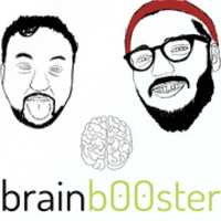 Free download brainb00sterLogoPodcast-iloveimg-resized free photo or picture to be edited with GIMP online image editor