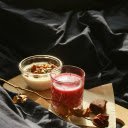 Breakfast of Food on a Wooden Chopping Board  screen for extension Chrome web store in OffiDocs Chromium