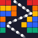 Brick Breaker Retro Game  screen for extension Chrome web store in OffiDocs Chromium