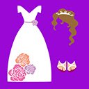 Bride Dress Up and Style-Bildschirm für die Erweiterung des Chrome-Webshops in OffiDocs Chromium