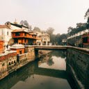Bridge Over the Bagmati River in the Pashupatinath  screen for extension Chrome web store in OffiDocs Chromium
