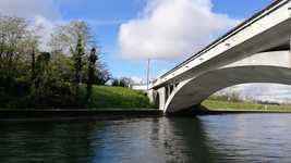 Template Photo Bridge Water Nature -  for OffiDocs