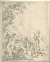 Free download Brigands: Design for an Engraving free photo or picture to be edited with GIMP online image editor