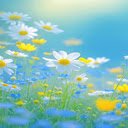 Bright chrysanthemum garden wallpaper  screen for extension Chrome web store in OffiDocs Chromium