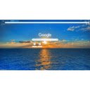 Bright seaside  screen for extension Chrome web store in OffiDocs Chromium