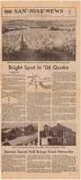 Free download Bright spot in 06 quake (San Jose News, April 2, 1976) free photo or picture to be edited with GIMP online image editor