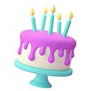 Écran d'anniversaire brillant pour l'extension de la boutique en ligne Chrome dans OffiDocs Chromium