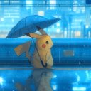 Bring the charm of Pikachu to life with this rainy train station  screen for extension Chrome web store in OffiDocs Chromium