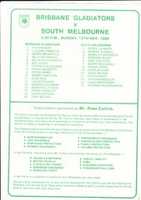 Free download Brisbane City Gladiators Vs South Melbourne Hellas, Round 10, 1985 free photo or picture to be edited with GIMP online image editor