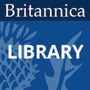 หน้าจอ Britannica Library สำหรับส่วนขยาย Chrome เว็บสโตร์ใน OffiDocs Chromium