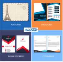 Free download # Brochures # Postcard # Businesscard # Letterheads # Envelopes Britestar Business free photo or picture to be edited with GIMP online image editor