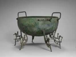 Free download Bronze basin with six legs free photo or picture to be edited with GIMP online image editor
