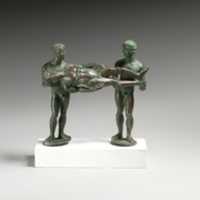Free download Bronze handle from a cista (toiletry box) free photo or picture to be edited with GIMP online image editor
