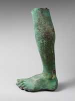 Free download Bronze left leg and foot free photo or picture to be edited with GIMP online image editor