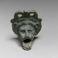 Free download Bronze spout in the form of a lions head free photo or picture to be edited with GIMP online image editor