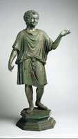 Free download Bronze statue of a camillus (acolyte) free photo or picture to be edited with GIMP online image editor