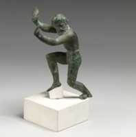 Free download Bronze statuette of a dancing satyr free photo or picture to be edited with GIMP online image editor