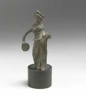 Free download Bronze statuette of a goddess free photo or picture to be edited with GIMP online image editor