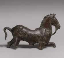Free download Bronze statuette of a horse free photo or picture to be edited with GIMP online image editor