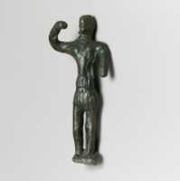 Free download Bronze statuette of a male votary free photo or picture to be edited with GIMP online image editor