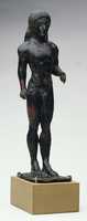 Free download Bronze statuette of a nude youth free photo or picture to be edited with GIMP online image editor
