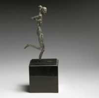 Free download Bronze statuette of a runner free photo or picture to be edited with GIMP online image editor