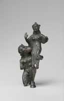 Free download Bronze statuette of a satyr and maenad free photo or picture to be edited with GIMP online image editor