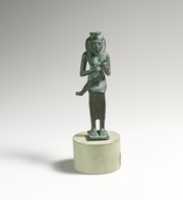 Free download Bronze statuette of Isis with infant Horus free photo or picture to be edited with GIMP online image editor