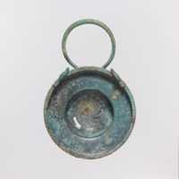 Free download Bronze strainer with loop handle free photo or picture to be edited with GIMP online image editor