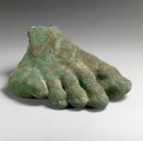 Free download Bronze toes and instep of an over-lifesized right foot free photo or picture to be edited with GIMP online image editor