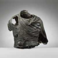 Free download Bronze torso from an equestrian statue wearing a cuirass free photo or picture to be edited with GIMP online image editor