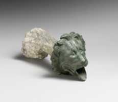 Free download Bronze water spout with lion mask (one of a pair) free photo or picture to be edited with GIMP online image editor