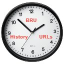 OffiDocs Chromium 中 Chrome 网上应用店扩展程序的 BRU 历史记录 URL 屏幕
