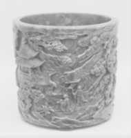 Free download Brush Pot with Daoist Paradise free photo or picture to be edited with GIMP online image editor