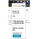 BTC para Fiat | por PeopleSystem  screen for extension Chrome web store in OffiDocs Chromium